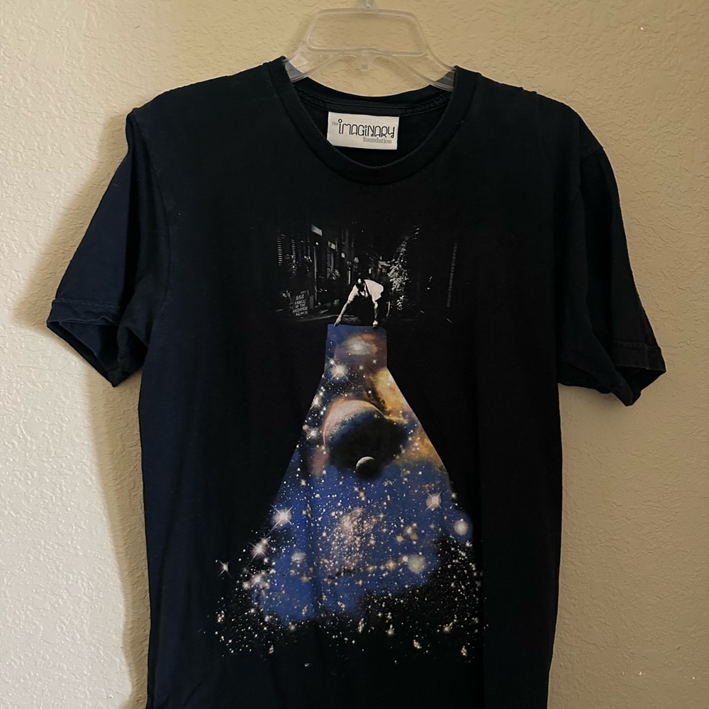 The imaginary foundation men’s black shirt size L